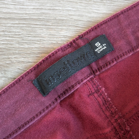 Tinseltown cranberry skinny jeans - Picture 5 of 6